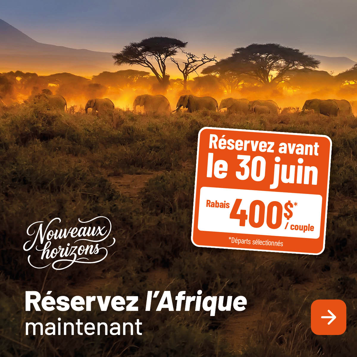 Réservez l'Afrique