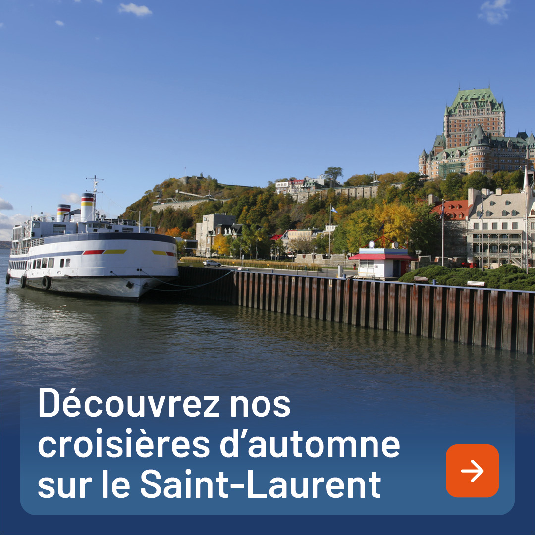 Découvrez le St-Laurent en automne