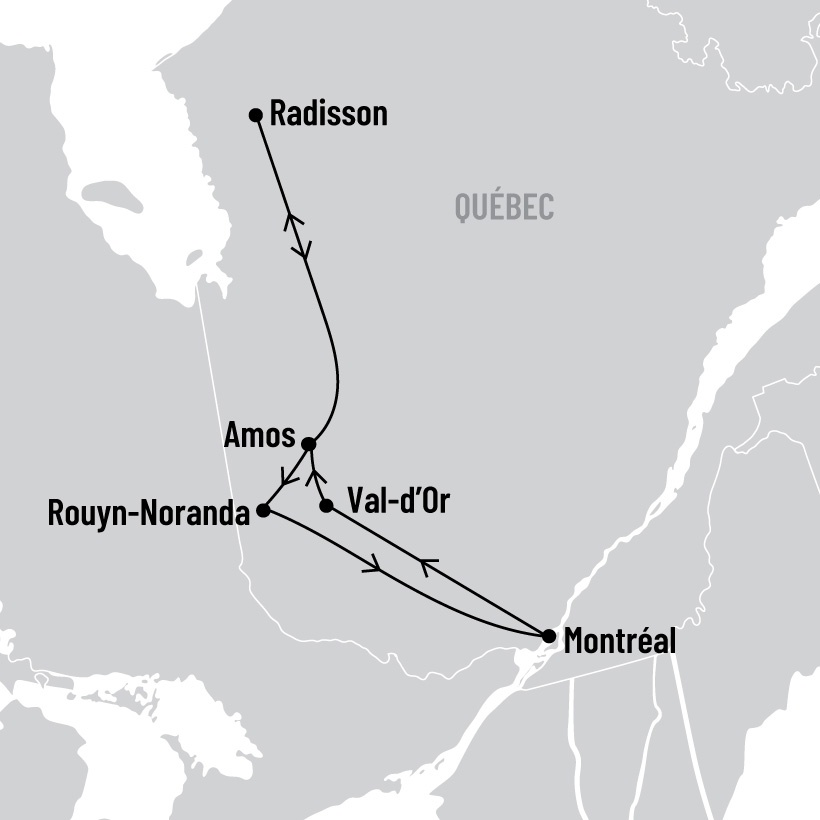 Abitibi-Témiscamingue et Baie-James - Groupe Voyages Québec